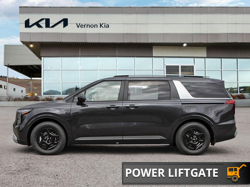 2026 Kia Carnival LX+  - Navigation -  Power Liftgate - $158.77 /Wk - Thunder Grey exterior view 3
