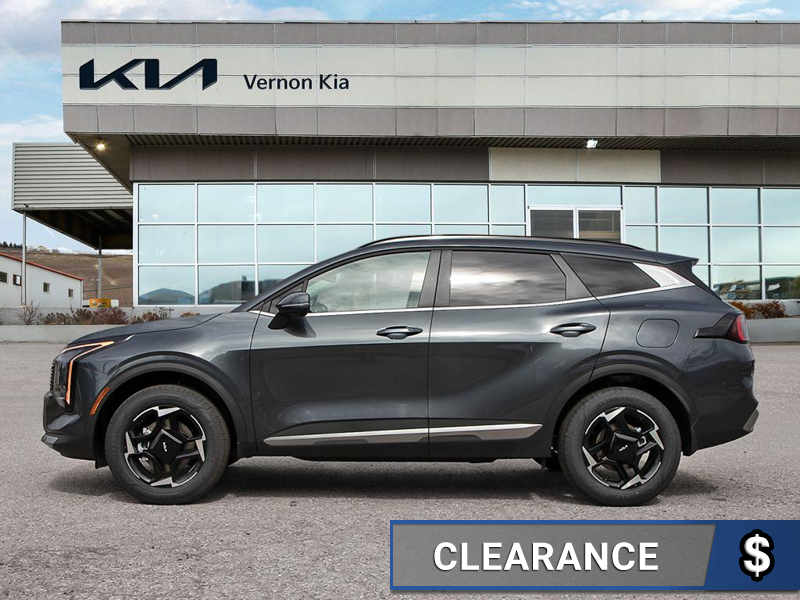 2026 Kia Sportage EX AWD  - Leather Seats - $133.03 /Wk - Gravity Grey exterior view 3