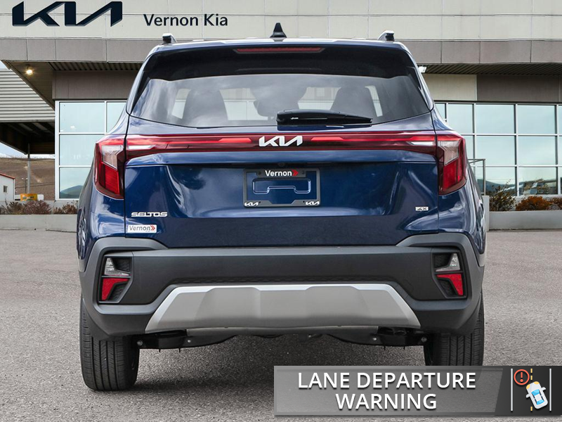 2026 Kia Seltos LX - Heated Seats - Apple CarPlay - $101.74 /Wk - Dark Ocean Blue exterior view 5