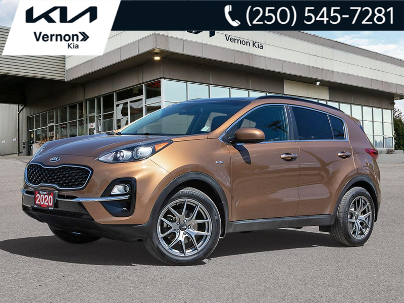 2020 Kia Sportage EX Refresh Styling, Advanced Safety Tech - Bronze exterior view 1