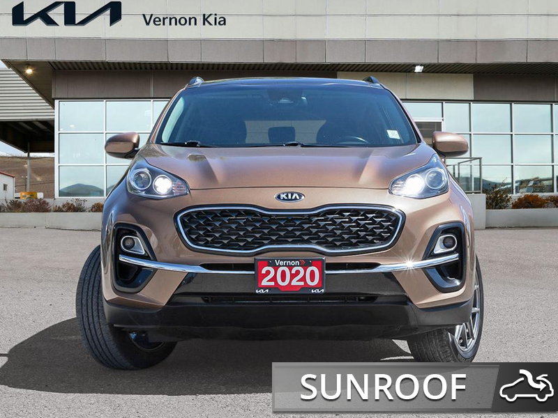 2020 Kia Sportage EX Refresh Styling, Advanced Safety Tech - Bronze exterior view 2