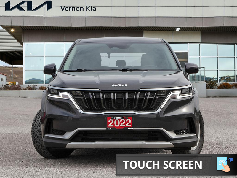 2022 Kia Carnival LX SUV Styling, Minivan Space, Smart Tech - Thunder Grey exterior view 2