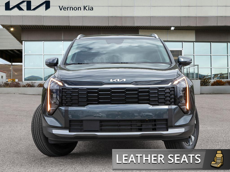 2026 Kia Sportage Hybrid EX AWD - Leather Seats - $136.70 /Wk - Gravity Grey exterior view 2