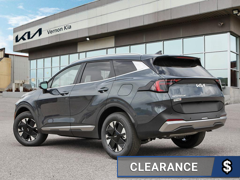 2026 Kia Sportage Hybrid EX AWD - Leather Seats - $136.70 /Wk - Gravity Grey exterior view 4