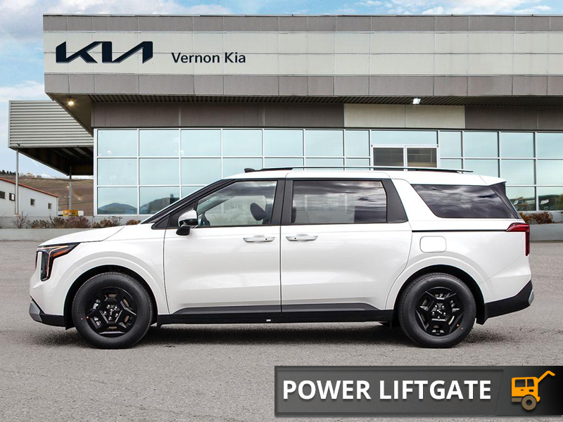 2026 Kia Carnival LX+  - Navigation -  Power Liftgate - $158.02 /Wk - Snow White Pearl exterior view 3