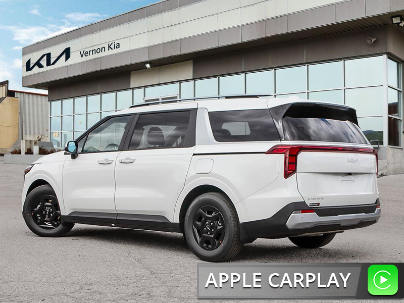 2026 Kia Carnival LX+  - Navigation -  Power Liftgate - $158.02 /Wk - Snow White Pearl exterior view 4