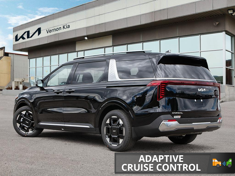 2026 Kia Carnival EX - Navigation - $166.76 /Wk - Aurora Black exterior view 4