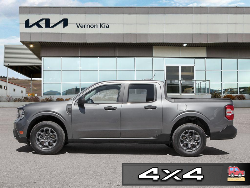 2025 Ford Maverick XLT Turbocharged Power! EcoBoost AWD, 4,000 lbs Max Tow - Grey exterior view 3