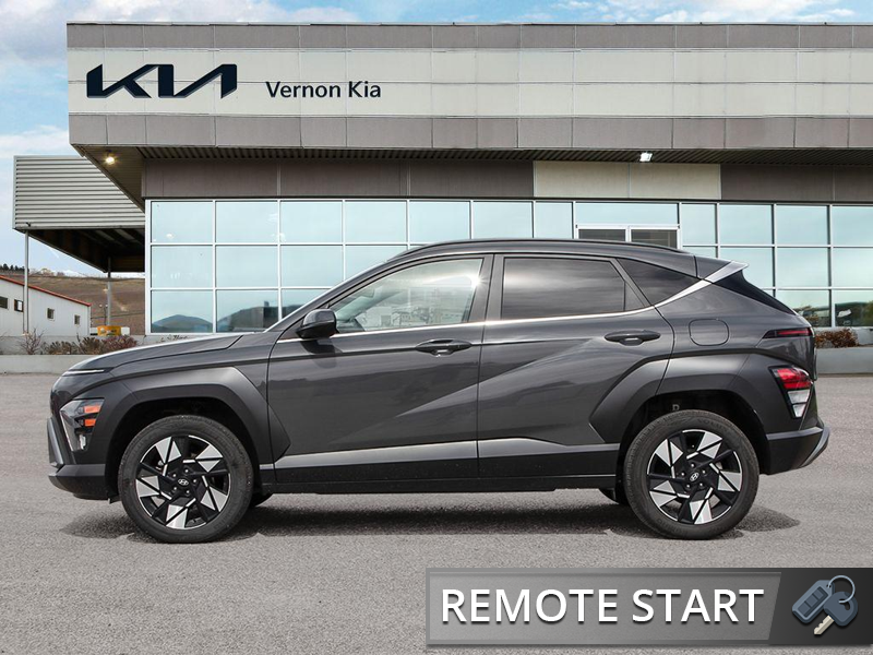 2025 Hyundai Kona Preferred AWD w/Trend Package Trend Package Upgrade! Power Sunroof & Leatherette - Grey exterior view 3