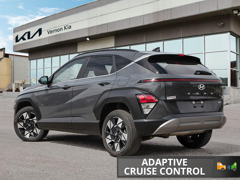 2025 Hyundai Kona Preferred AWD w/Trend Package Trend Package Upgrade! Power Sunroof & Leatherette - Grey exterior view 4