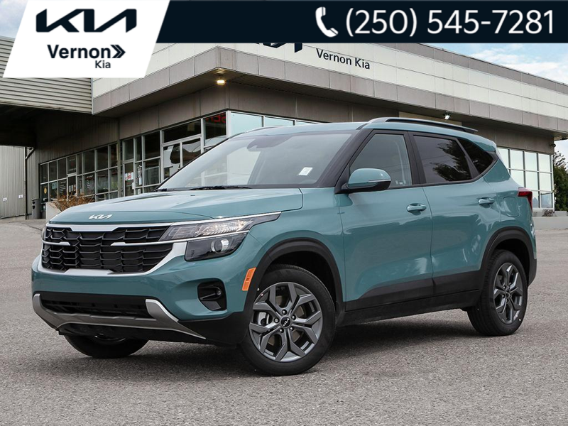 2026 Kia Seltos LX - Heated Seats - Apple CarPlay - $101.74 /Wk - Pluton Blue exterior view 1