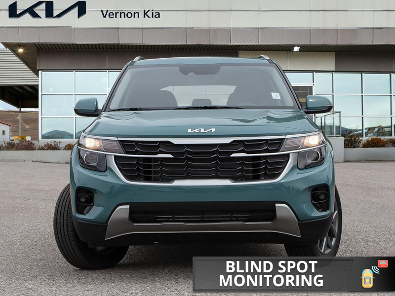 2026 Kia Seltos LX - Heated Seats - Apple CarPlay - $101.74 /Wk - Pluton Blue exterior view 2
