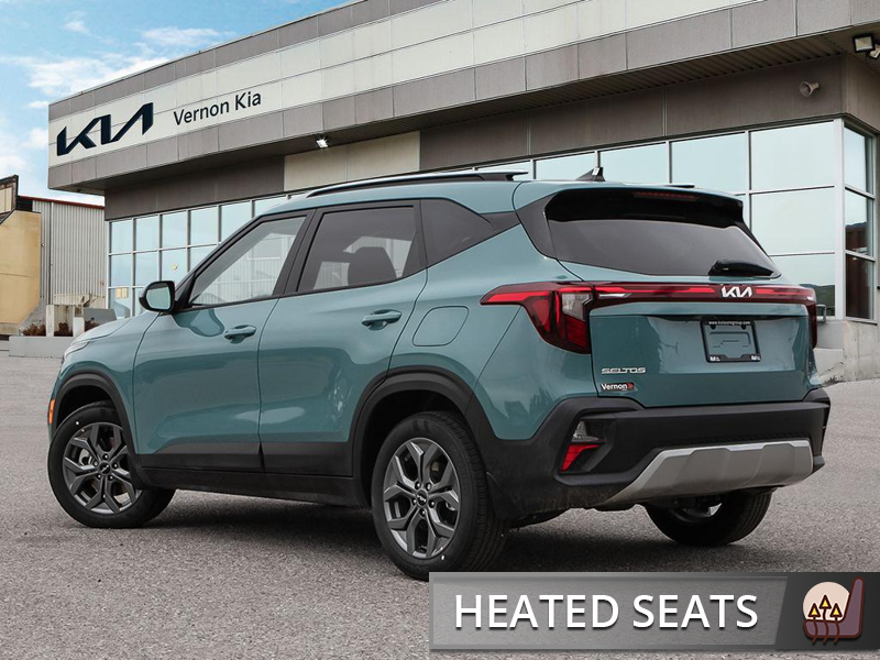2026 Kia Seltos LX - Heated Seats - Apple CarPlay - $101.74 /Wk - Pluton Blue exterior view 4