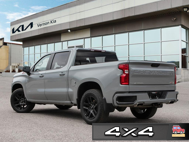 2024 Chevrolet Silverado 1500 RST Legendary Chevy V8 Rumblings! Loaded RST Sport Truck - Grey exterior view 4