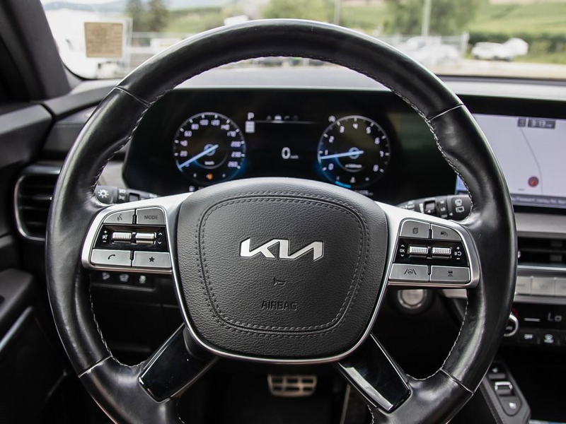 2023 Kia Telluride X-PRO Premium 3-Row Family Cruiser! Captain's Chairs, Loaded - Dawning Red exterior view 14
