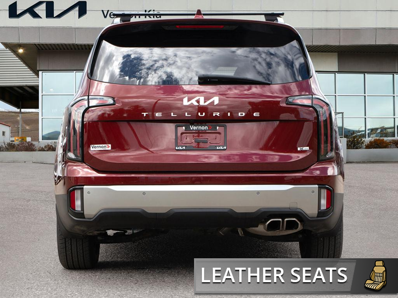 2023 Kia Telluride X-PRO Premium 3-Row Family Cruiser! Captain's Chairs, Loaded - Dawning Red exterior view 5