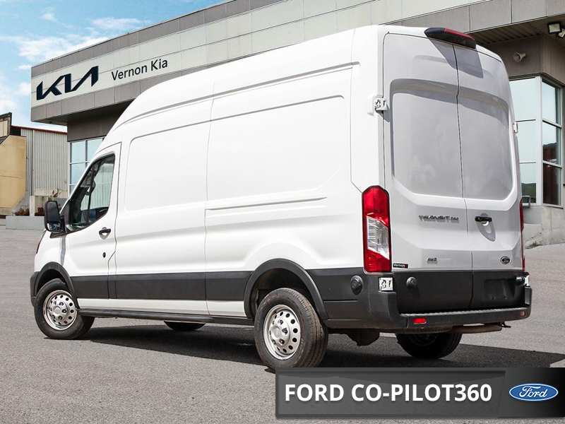 2025 Ford Transit Cargo Van T-250 High Roof ALL WHEEL DRIVE Stand Up & Work! High Roof T-250, Massive Cargo Area - White exterior view 4