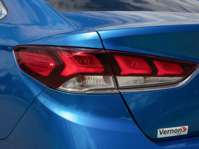 2018 Hyundai Sonata Sport The Perfect Commuter! Sport Styling, Massive Trunk Space - Blue exterior view 12