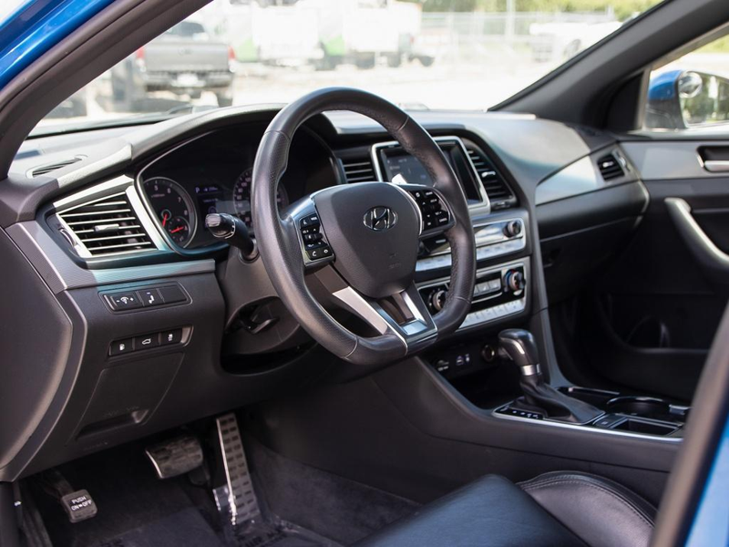 2018 Hyundai Sonata Sport The Perfect Commuter! Sport Styling, Massive Trunk Space - Blue exterior view 13