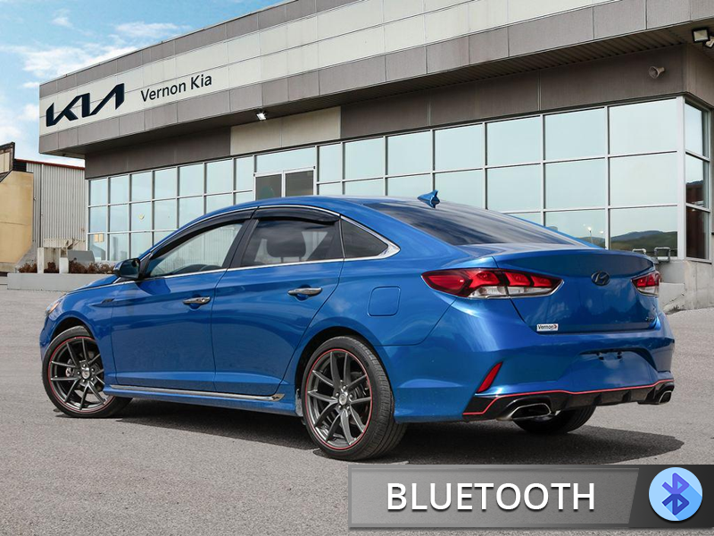 2018 Hyundai Sonata Sport The Perfect Commuter! Sport Styling, Massive Trunk Space - Blue exterior view 4