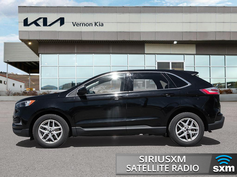 2023 Ford Edge SEL  Family Cargo King, More Space Than Compact Crossovers - Black exterior view 3