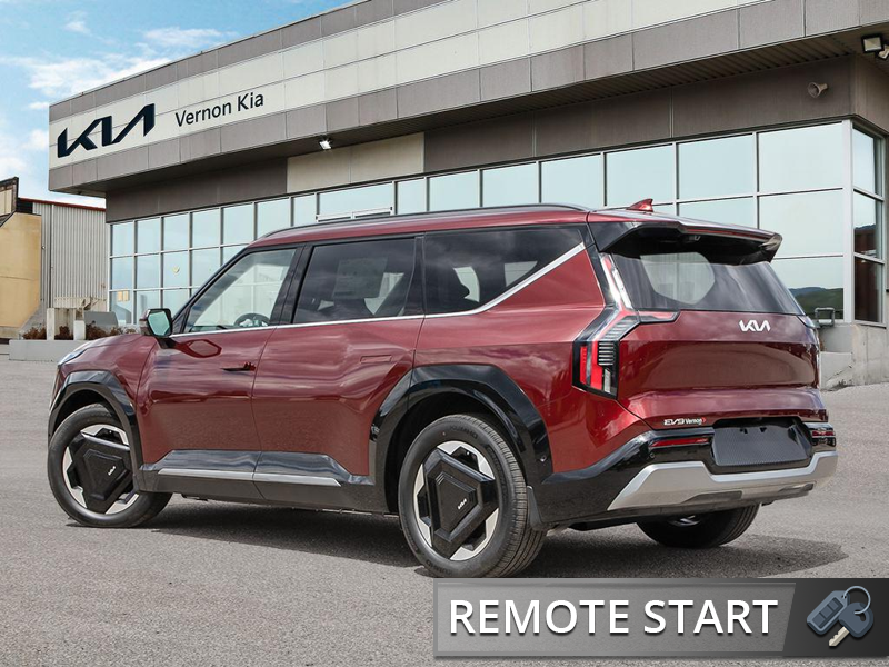 2026 Kia EV9 Land w/Premium Package AWD  - Sunroof - $230.36 /Wk - Flare Red exterior view 4