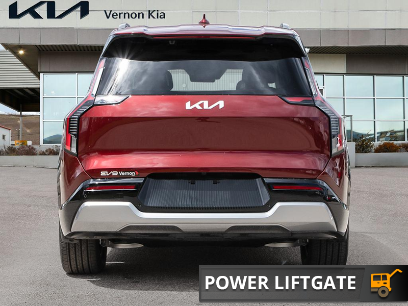 2026 Kia EV9 Land w/Premium Package AWD  - Sunroof - $230.36 /Wk - Flare Red exterior view 5