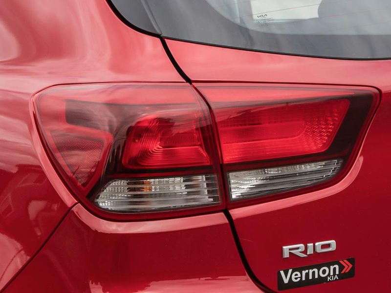 2023 Kia Rio 5-door LX+ Save Big at the Pump! Ultimate Budget-Friendly Commuter - Radiant Red exterior view 12