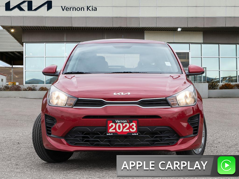2023 Kia Rio 5-door LX+ Save Big at the Pump! Ultimate Budget-Friendly Commuter - Radiant Red exterior view 2