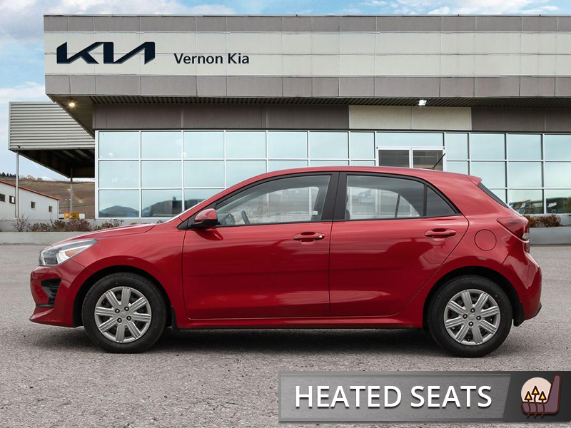 2023 Kia Rio 5-door LX+ Save Big at the Pump! Ultimate Budget-Friendly Commuter - Radiant Red exterior view 3