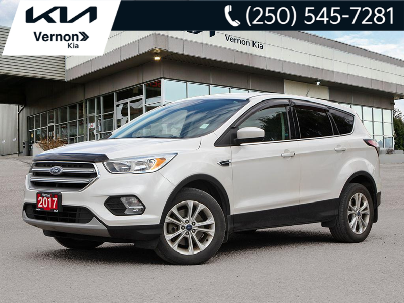 2017 Ford Escape SE Turbocharged Efficiency! Fuel-Sipping EcoBoost Engine - White exterior view 1