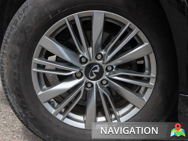 2021 INFINITI QX80 LUXE First-Class Cabin! Heated Leather Seats & Power Moonroof, Heavy Duty Towing! - Black exterior view 6