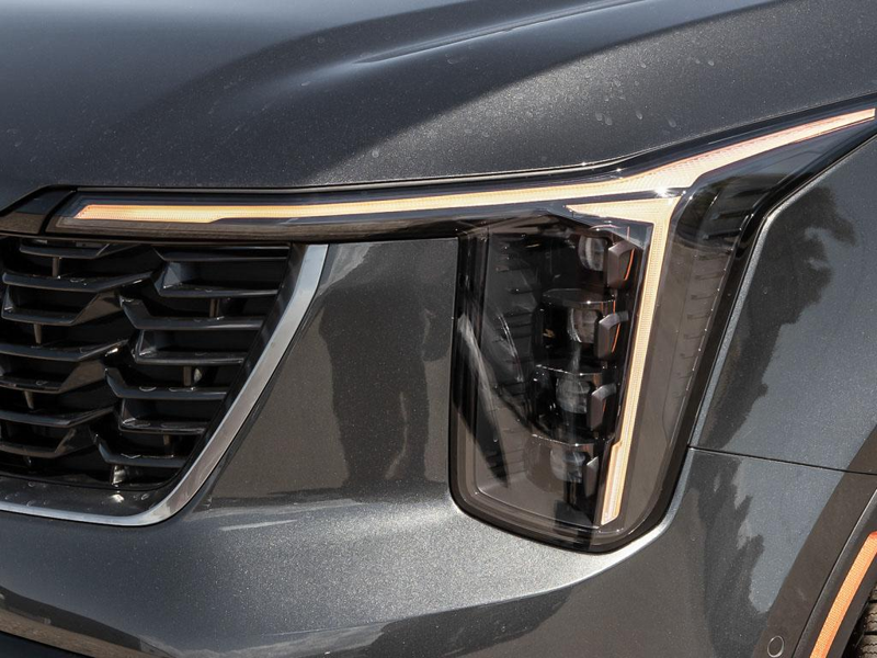 2026 Kia Sorento Plug-In Hybrid SX - Leather Seats - Interstellar Grey exterior view 10