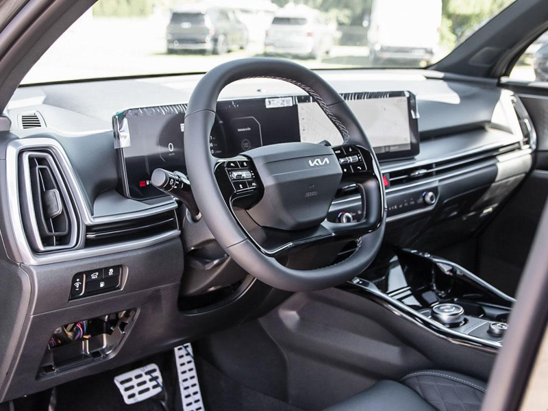 2026 Kia Sorento Plug-In Hybrid SX - Leather Seats - Interstellar Grey exterior view 13