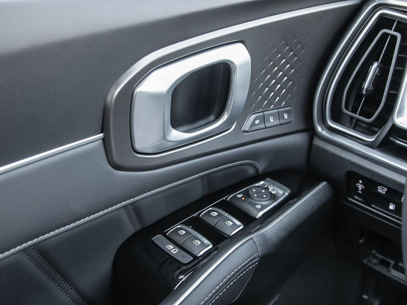 2026 Kia Sorento Plug-In Hybrid SX - Leather Seats - Interstellar Grey exterior view 17