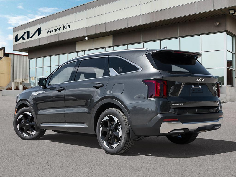 2026 Kia Sorento Plug-In Hybrid SX - Leather Seats - Interstellar Grey exterior view 4