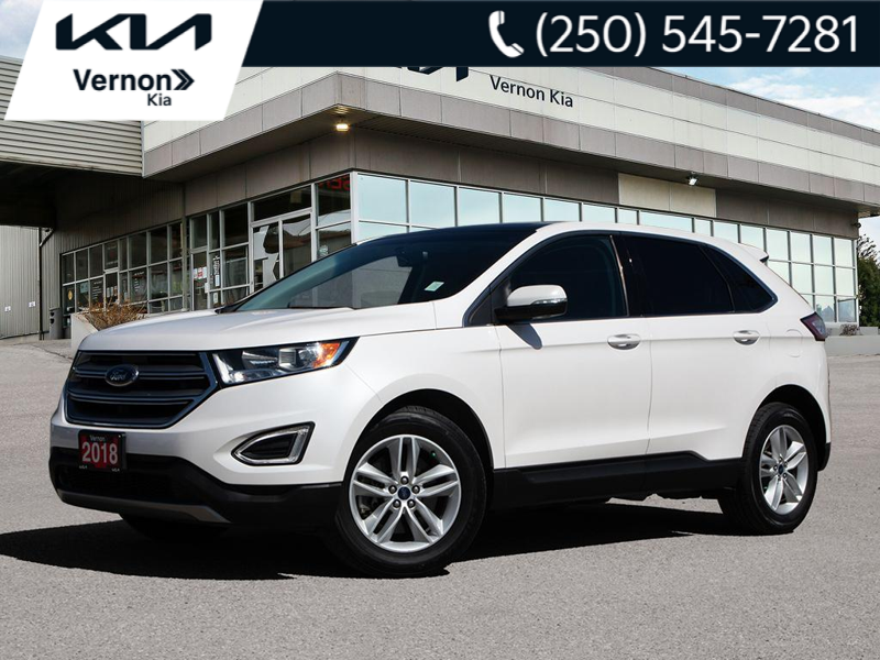 2018 Ford Edge SEL Intelligent AWD! Ultimate Confidence in Canadian Winters - White exterior view 1