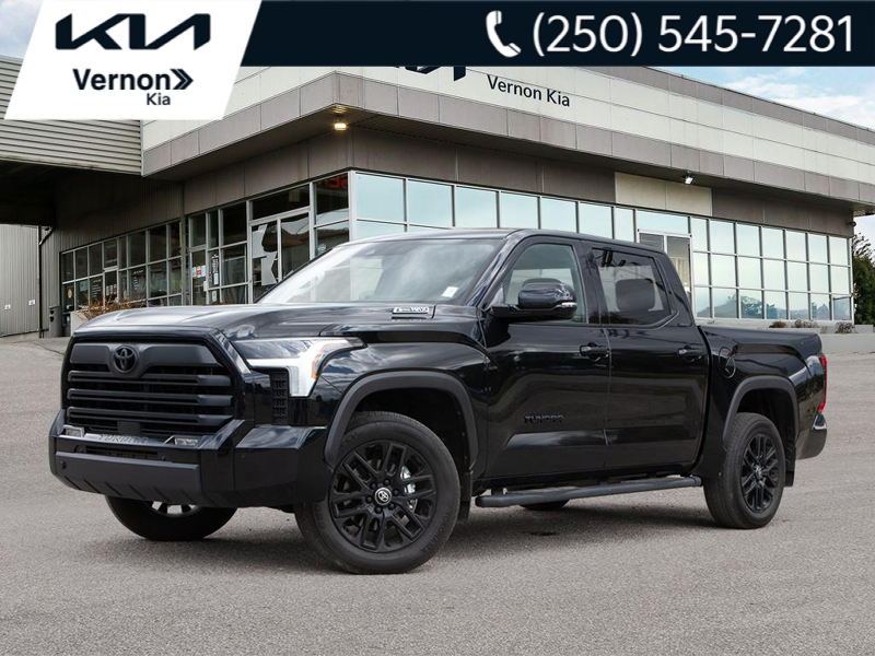 2025 Toyota Tundra Hybrid Limited Twin-Turbo Hybrid! V8-Beating Torque, 10-Speed Auto - Black exterior view 1