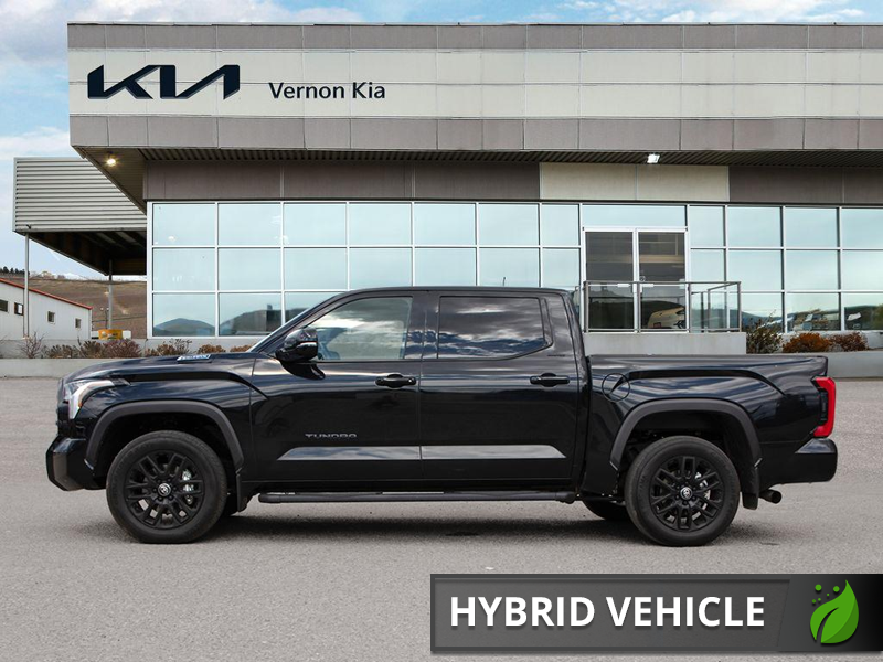 2025 Toyota Tundra Hybrid Limited Twin-Turbo Hybrid! V8-Beating Torque, 10-Speed Auto - Black exterior view 3