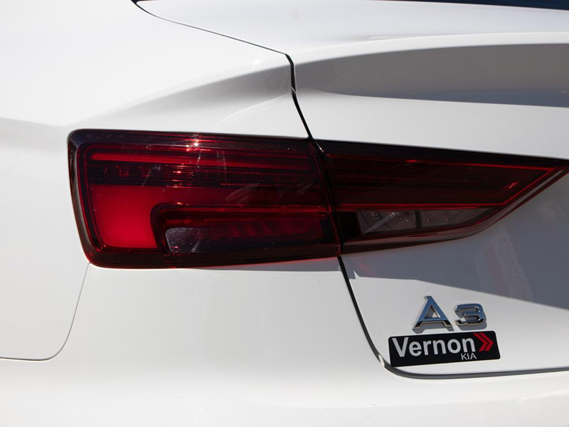 2020 Audi A3 Sedan Progressiv 45 TFSI quattro Legendary Quattro AWD! Advanced All-Weather Grip & Power - White exterior view 12