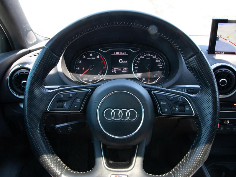 2020 Audi A3 Sedan Progressiv 45 TFSI quattro Legendary Quattro AWD! Advanced All-Weather Grip & Power - White exterior view 14