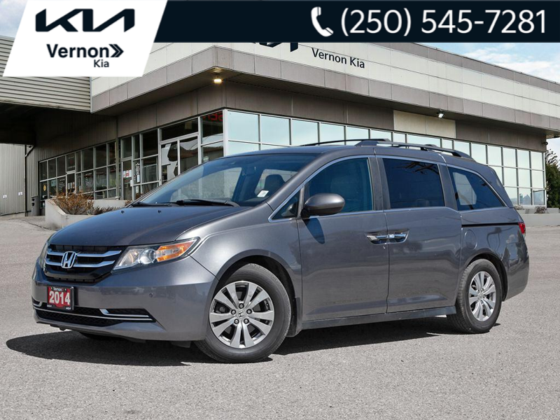 2014 Honda Odyssey EX-L Premium 8-Seater! Loaded EX-L Trim, Family Approved - Grey exterior view 1