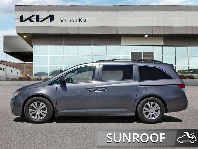2014 Honda Odyssey EX-L Premium 8-Seater! Loaded EX-L Trim, Family Approved - Grey exterior view 3