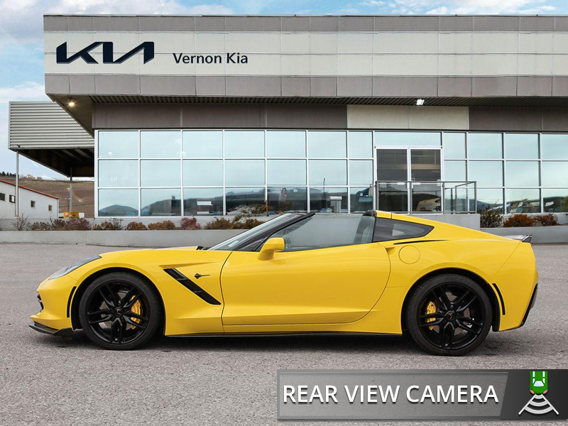 2019 Chevrolet Corvette Stingray The Last C7! Front-Engine 455HP V8 Legend, Mint Cond - Yellow exterior view 3