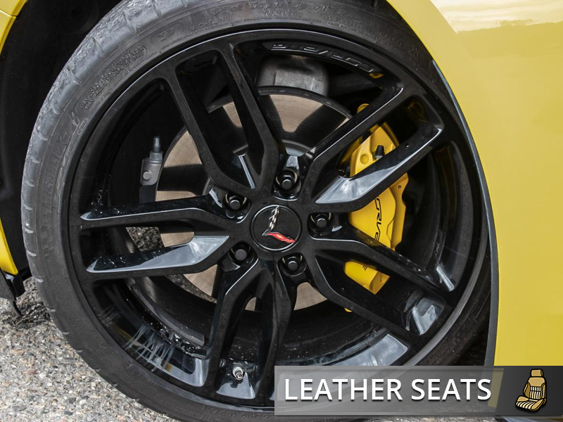 2019 Chevrolet Corvette Stingray The Last C7! Front-Engine 455HP V8 Legend, Mint Cond - Yellow exterior view 6