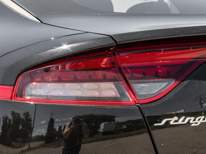 2023 Kia Stinger GT Elite AWD w/Red Interior Twin-Turbo Rocket! 368HP, Launch Control, Sport AWD - Black exterior view 12
