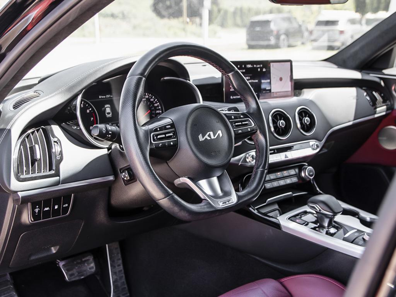 2023 Kia Stinger GT Elite AWD w/Red Interior Twin-Turbo Rocket! 368HP, Launch Control, Sport AWD - Black exterior view 13