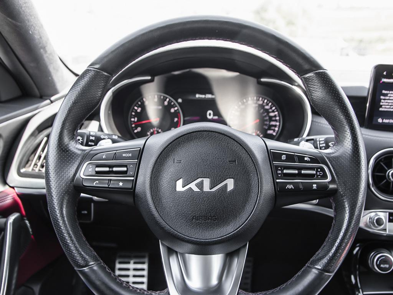 2023 Kia Stinger GT Elite AWD w/Red Interior Twin-Turbo Rocket! 368HP, Launch Control, Sport AWD - Black exterior view 14