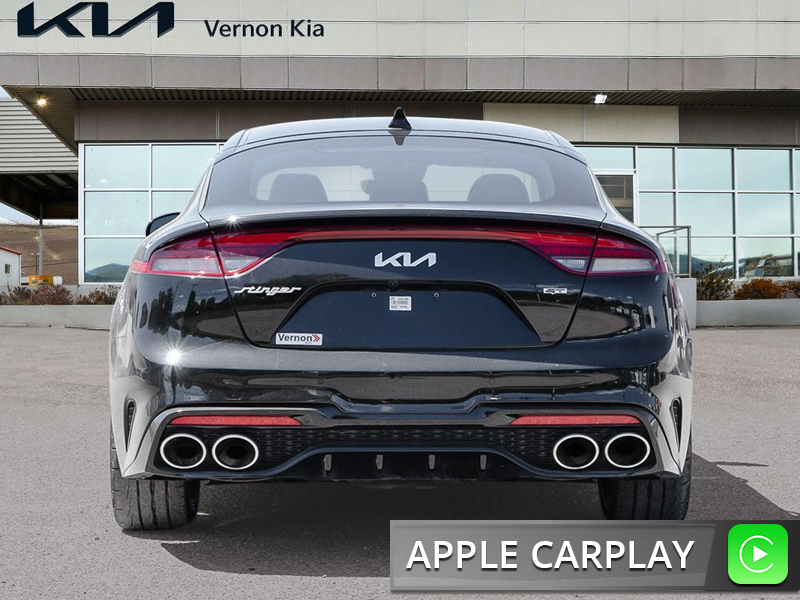 2023 Kia Stinger GT Elite AWD w/Red Interior Twin-Turbo Rocket! 368HP, Launch Control, Sport AWD - Black exterior view 5
