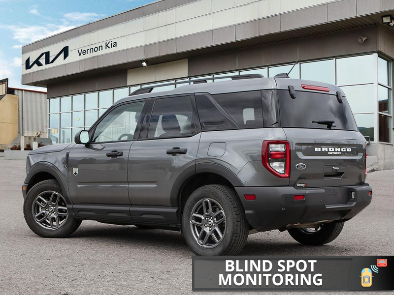 2025 Ford Bronco Sport Big Bend Standard 4x4 Utility, 5 G.O.A.T. Modes, HOSS Suspension - Grey exterior view 4